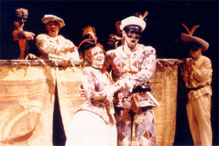 Barbara Kilduff as Zerbinetta in Basel's production of ARIADNE AUF NAXOS